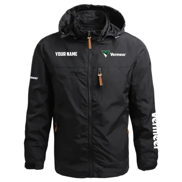 Vermeer Exclusive Waterproof Outdoor Jacket Detachable Hood OUFAWOJC0819VMZ - Vermeer Jacket